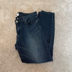 Paige Verdugo Crop Women's Skinny Jean‎ Dark Denim Size 29